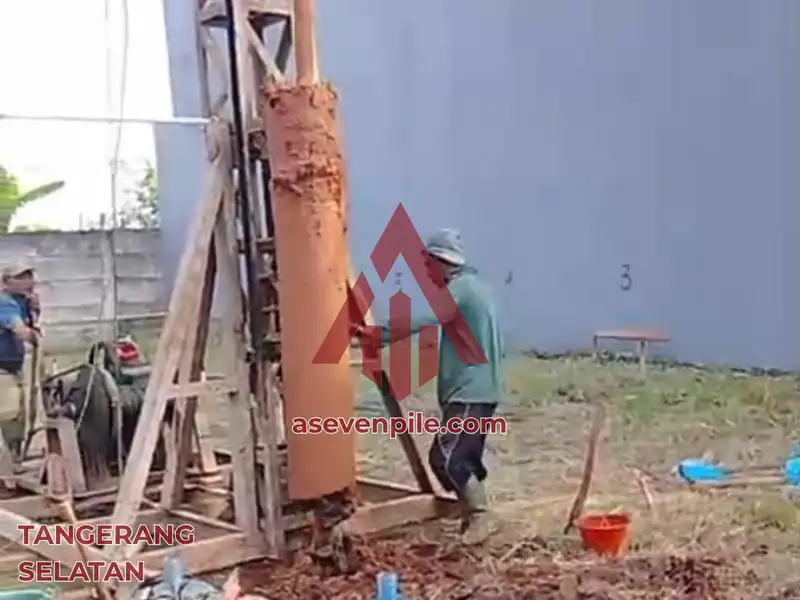 Proyek Jasa Bore Pile Tangerang Selatan oleh Aseven Pile