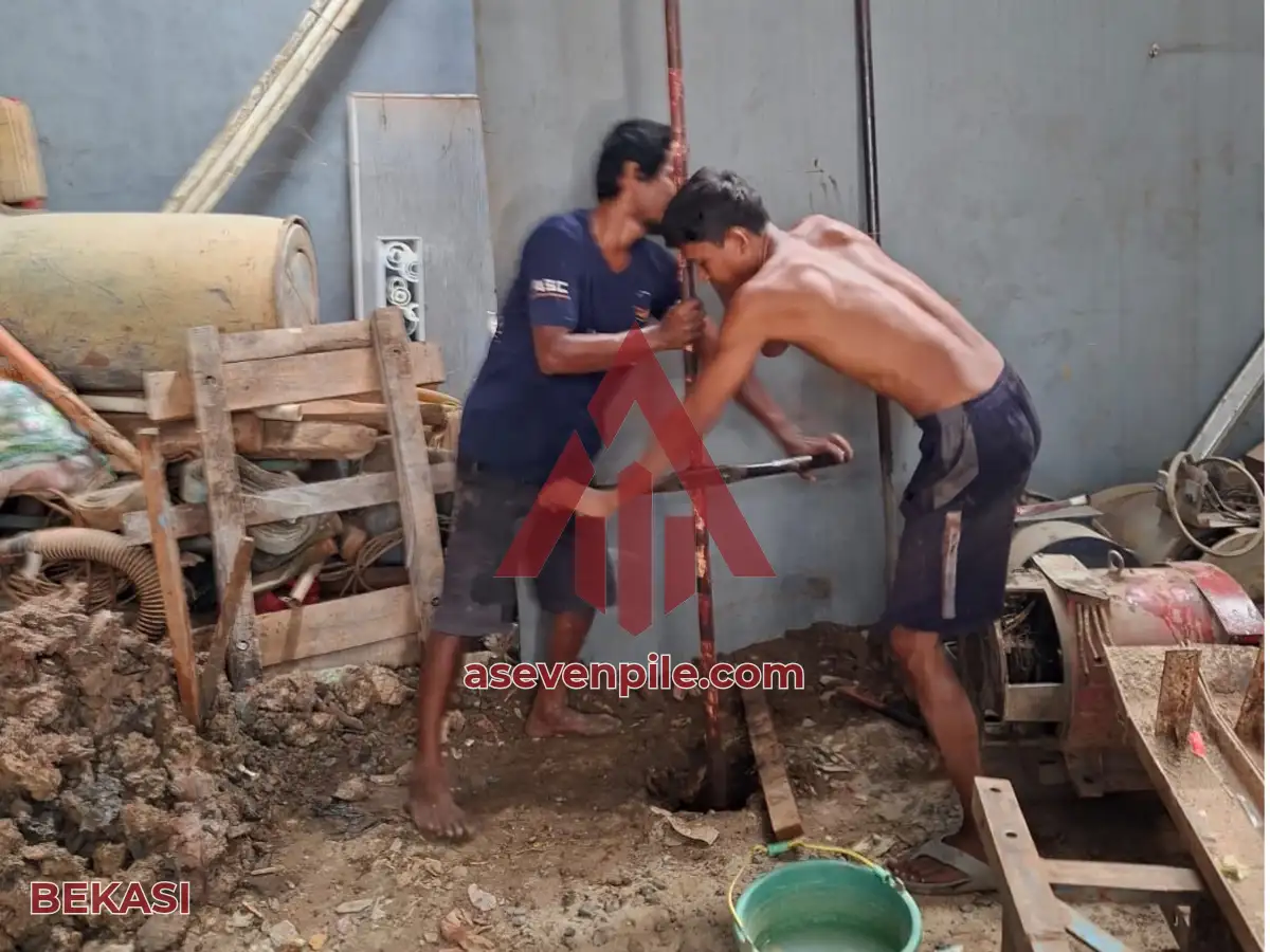 Proyek Jasa Strauss Pile Bekasi oleh Aseven Pile